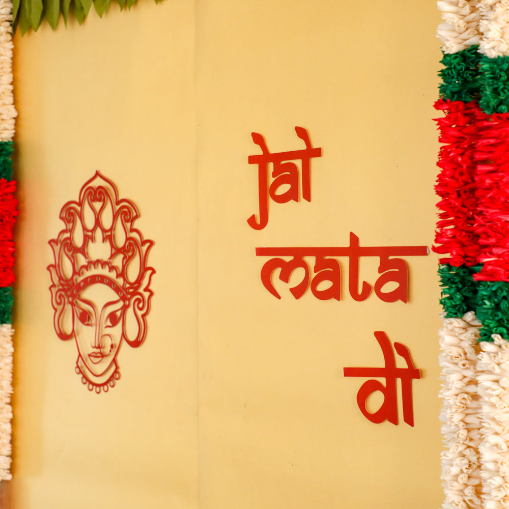 Dussehra Pooja Décor Cutouts